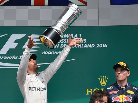 Lewis Hamilton consolida liderazgo de F1 al ganar en Alemania