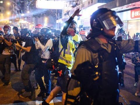 Continúan las manifestaciones en Hong Kong antes del aniversario 70 del régimen comunista chino