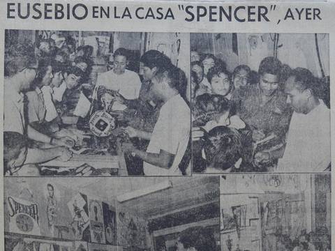Eusebio y su paso por Guayaquil en 1967