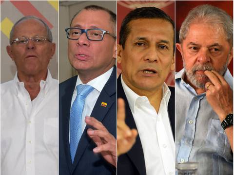 Kuczynski, Glas, Humala, Lula... tumbados por Odebrecht