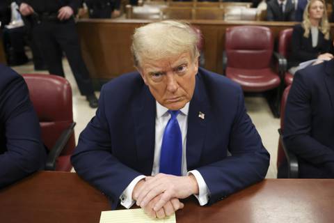 “No hay nada malo en intentar influir en elecciones”, argumenta la defensa de Donald Trump en su juicio penal