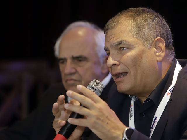 EE. UU. puede sancionar y negarle la entrada a Rafael Correa y hasta a sus familiares si el presidente Joe Biden acepta pedido de senadores