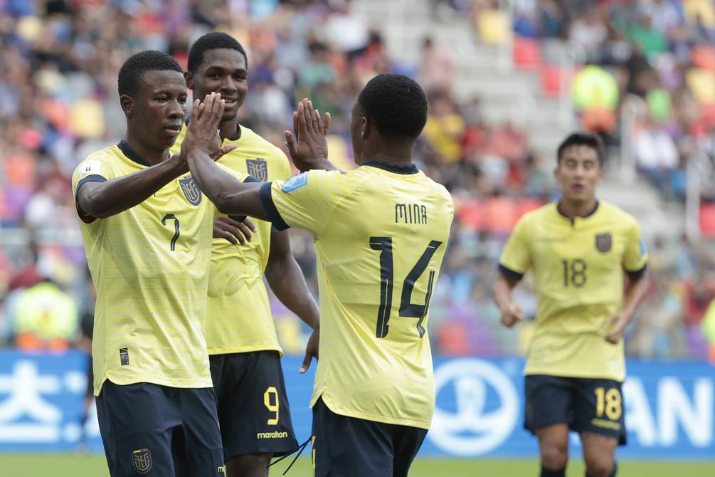 Ecuador vs. South Korea in the Round of 16 of the U-20 World Cup