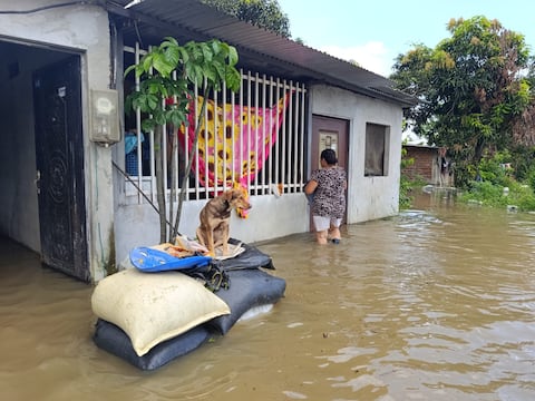 Babahoyo en alerta roja ante inundaciones y estragos del invierno