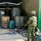 Operativo militar en Sucumbíos decomisa 11.000 galones de combustible ilegal