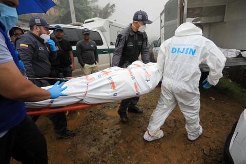 Diez muertos en Colombia por un deslizamiento de tierra cerca de Medellín