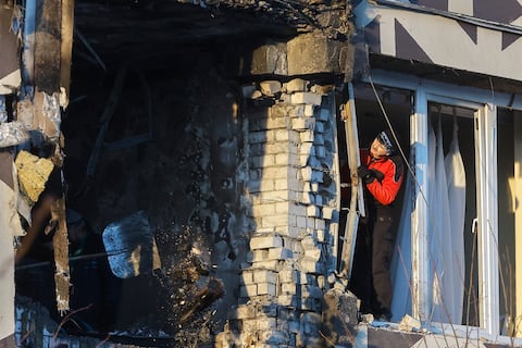 Con misiles balísticos, Rusia volvió a atacar a Ucrania