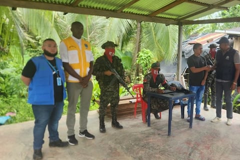 Liberan a migrante ecuatoriano en Colombia que fue engañado cuando trataba de cruzar el Darién