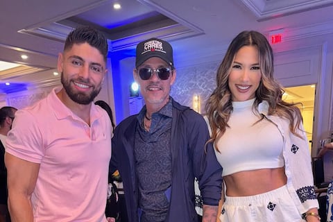 Alejandra Jaramillo y Marc Anthony: así fue el encuentro de la ecuatoriana con el artista en una gala solidaria