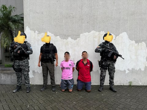 Tres sospechosos de extorsión que operaban en Samborondón y Nueva Prosperina fueron capturados en operativo policial