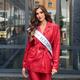 Así se alista la ecuatoriana Andrea Aguilera para la final del concurso Miss Supranational 2023