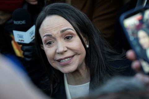 María Corina Machado sobre su reunión con Trump: “Yo no vine a buscar nada”