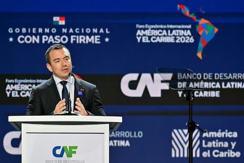 Daniel Noboa desde foro en Panamá: ‘El indicador de éxito no debe ser el PIB, sino la reducción de la pobreza’