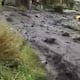 Deslave en Nueva Aurora, en el sur de Quito, tras intensa lluvia