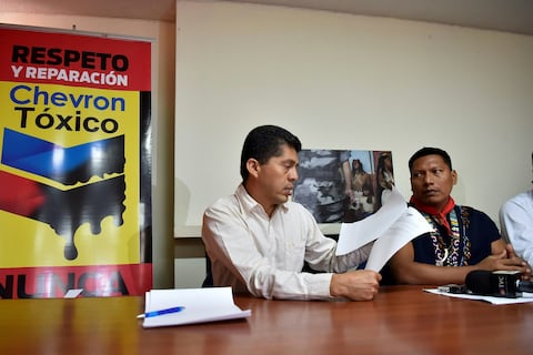 Unión de Afectados por las Operaciones Petroleras de Texaco, hoy Chevron, denuncia bloqueo de cuentas