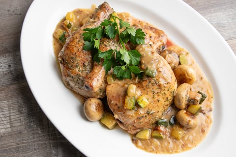 Cocina clásica: pollo en salsa