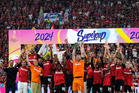 ¡Campeones de la Supercopa de Alemania! Bayer Leverkusen y Piero Hincapié consiguen su tercer título del 2024