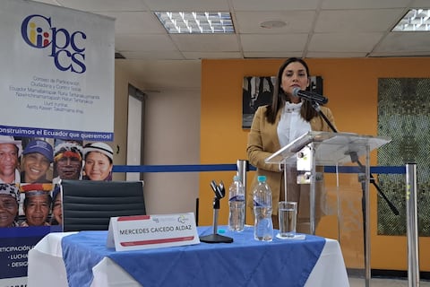 De la terna que encabeza Mercedes Caicedo se elegiría al presidente y al vocal suplente del Consejo de la Judicatura