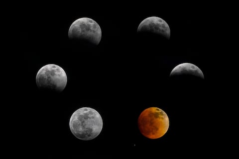 Eclipse lunar total del 3 de marzo: qué se verá y cómo avanzará el fenómeno paso a paso