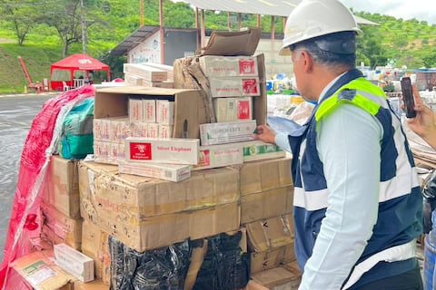 $ 750.000 en cigarrillos de contrabando fueron destruidos en Guayaquil