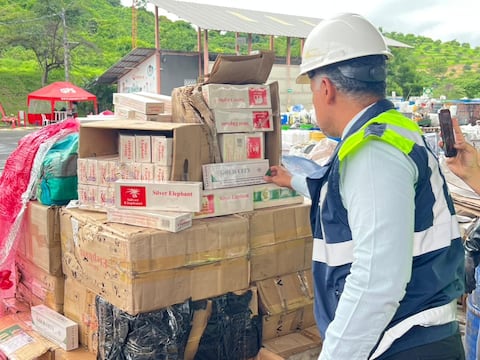 $ 750.000 en cigarrillos de contrabando fueron destruidos en Guayaquil