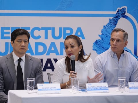 Marcela Aguiñaga renuncia: ¿quién asumirá la Prefectura del Guayas el 14 de mayo del 2026?