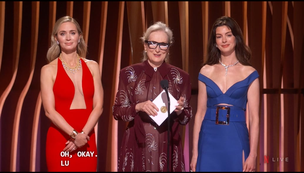 Meryl Streep, Anne Hathaway y Emily Blunt recordaron con mucho humor ‘El diablo viste a la moda’ en los premios SAG 2024