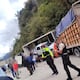 Choque entre camión y tráiler deja varios heridos en la vía Cuenca-Molleturo este sábado