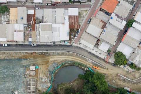 Parque lineal se construye con inversión de $ 1,7 millones en Jardines del Salado