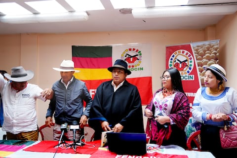 Jueza de Imbabura suspende audiencia de formulación de cargos en contra del líder de la Fenocin por falta de informes antropológicos