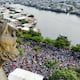Cristo del Consuelo: las imágenes de una multitudinaria manifestación de fe en Guayaquil