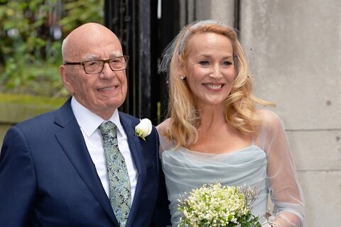 Rupert Murdoch se casa con exesposa de Jagger