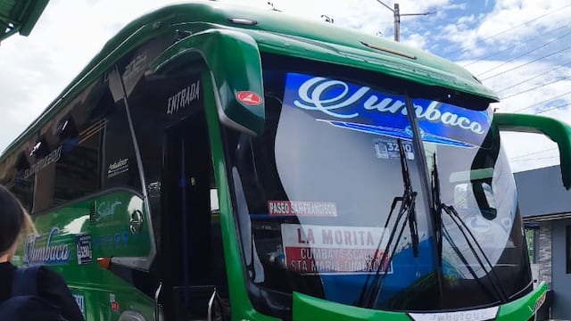 ‘No es justo que para ir a trabajar debamos estar con miedo’: asaltos afectan a usuarios de buses que van a Tumbaco y al aeropuerto de Quito