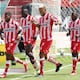 Técnico Universitario goleó 4-0 a Delfín y volvió al triunfo en medio de la presión de su hinchada