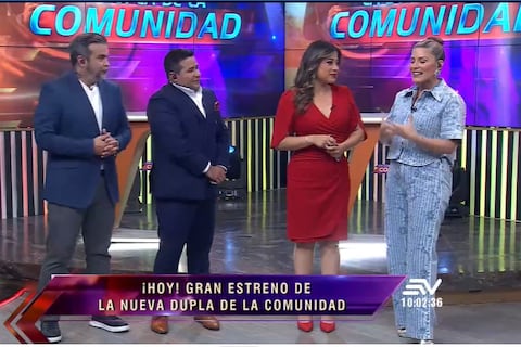 Henry Bustamante y Vanessa Robles asumen el mando informativo en el estreno de su segmento comunitario en ‘En Contacto’