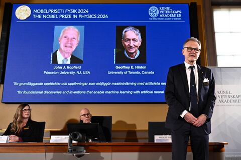 El Premio Nobel de Física 2024 reconoce a los científicos que desarrollaron la tecnología para crear la revolucionaria inteligencia artificial