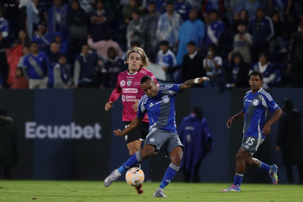‘Le dije a un amigo que iba a rematar al arco’, dice Cristhian Valencia, autor del gol de la victoria de Emelec ante Independiente del Valle