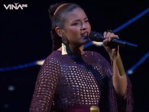 Brenda en Viña del Mar 2026: la ecuatoriana logra 5,9 en la competencia folclórica, el público protesta