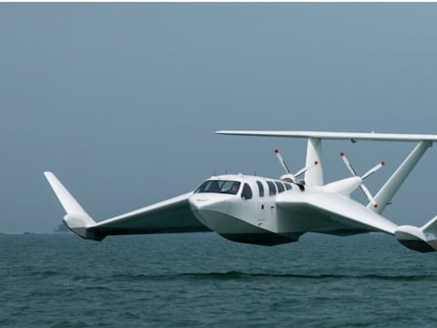 Primer ekranoplano o transbordador volador con efecto de ala en el suelo comenzará a operar en Singapur