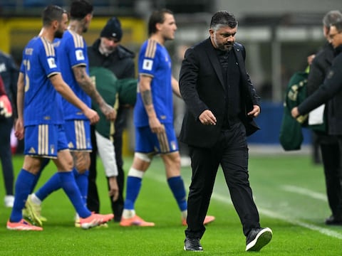 Tras no clasificar al Mundial 2026, Gennaro Gattuso deja la dirección técnica de Italia