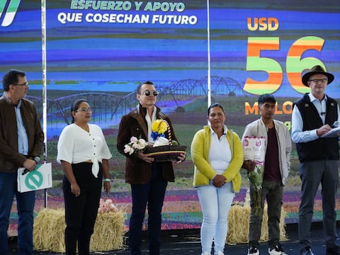 Crédito 7x7: Daniel Noboa destaca millonaria inversión para el campo ecuatoriano