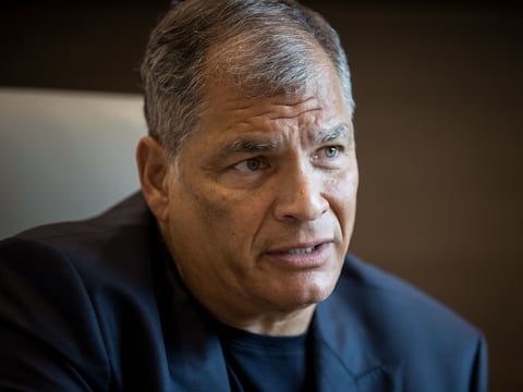 ‘Me opondré a cualquier candidato tibio’, dice Rafael Correa tras respaldo de Pabel Muñoz a Marcela Aguiñaga