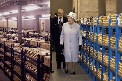 Bóvedas de lingotes: el vasto laberinto subterráneo donde 60 naciones guardan sus reservas de oro