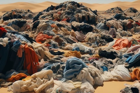 Cementerio de moda: montaña de ropa usada que cubre 741 acres en el desierto de Atacama ya se ve en los satélites