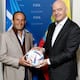 Gianni Infantino felicita a Francisco Egas por su reelección al frente de la FEF