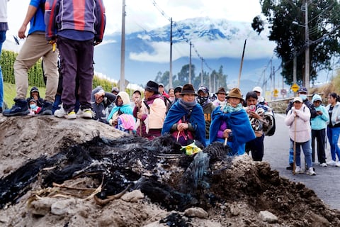 De oponerse a la eliminación del subsidio al diésel a pedir aumento del salario básico: el giro en la agenda de la Conaie tras un mes de paro focalizado