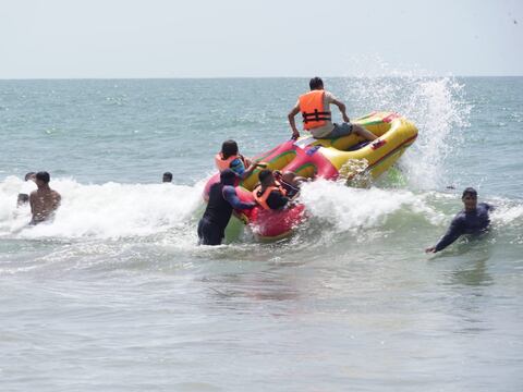 Playas recibe de manera paulatina a turistas en el primer día de feriado de Año Nuevo