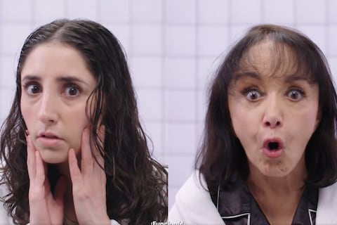 ‘Somos una misma’: María Antonieta de las Nieves recrea ‘La sustancia’ con Paola Montes de Oca, quien interpretó a La Chilindrina en ‘Sin querer queriendo’