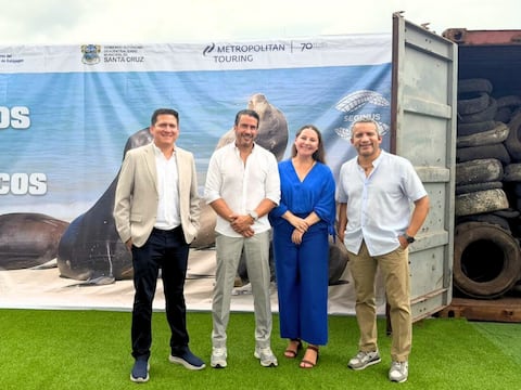 60.000 neumáticos usados fueron reciclados en Galápagos, solo en 2025 se gestionaron más de 20.000 llantas