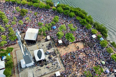 Guayaquil desbordó fervor y esperanza en la edición 66 de la procesión del Cristo del Consuelo